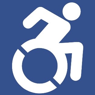 Active wheelchair symbol