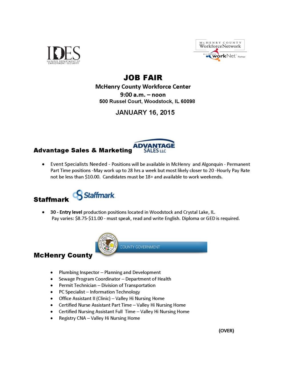 Employer Friday Job Fair - 1-16-15_Page_1