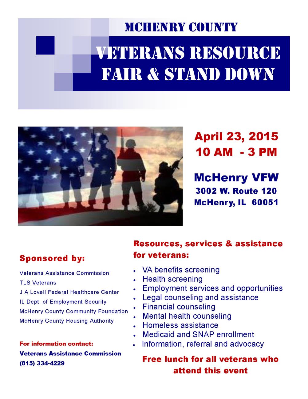 Veterans Resource Fair Flyer