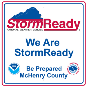 We Are StormReady - Be Prepared McHenry County