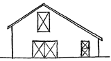 Barn Roof Gable Salt Box