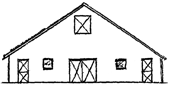 Barn Roof Gable-Extended Western