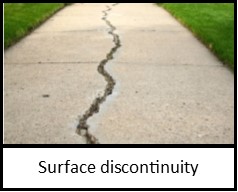 ADA Surface discontinuity