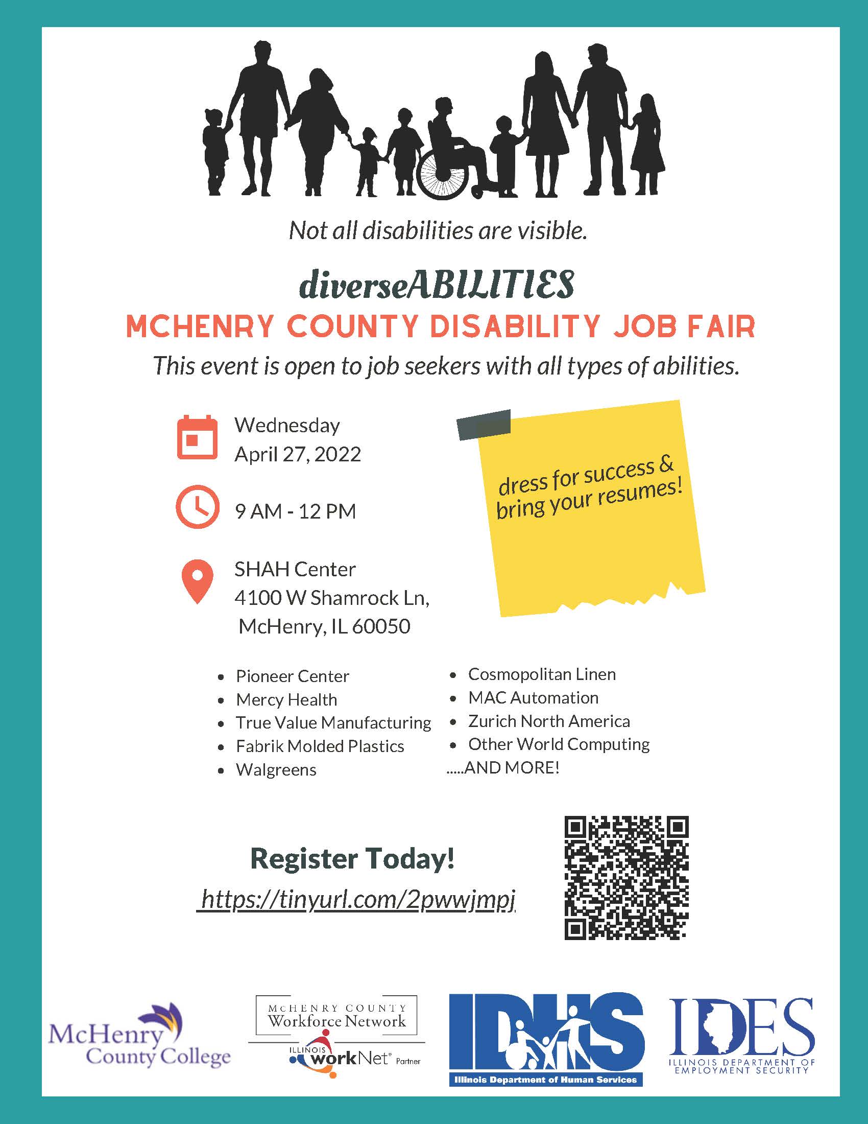 Job Seekers - Disability Workshop Flyer (2)