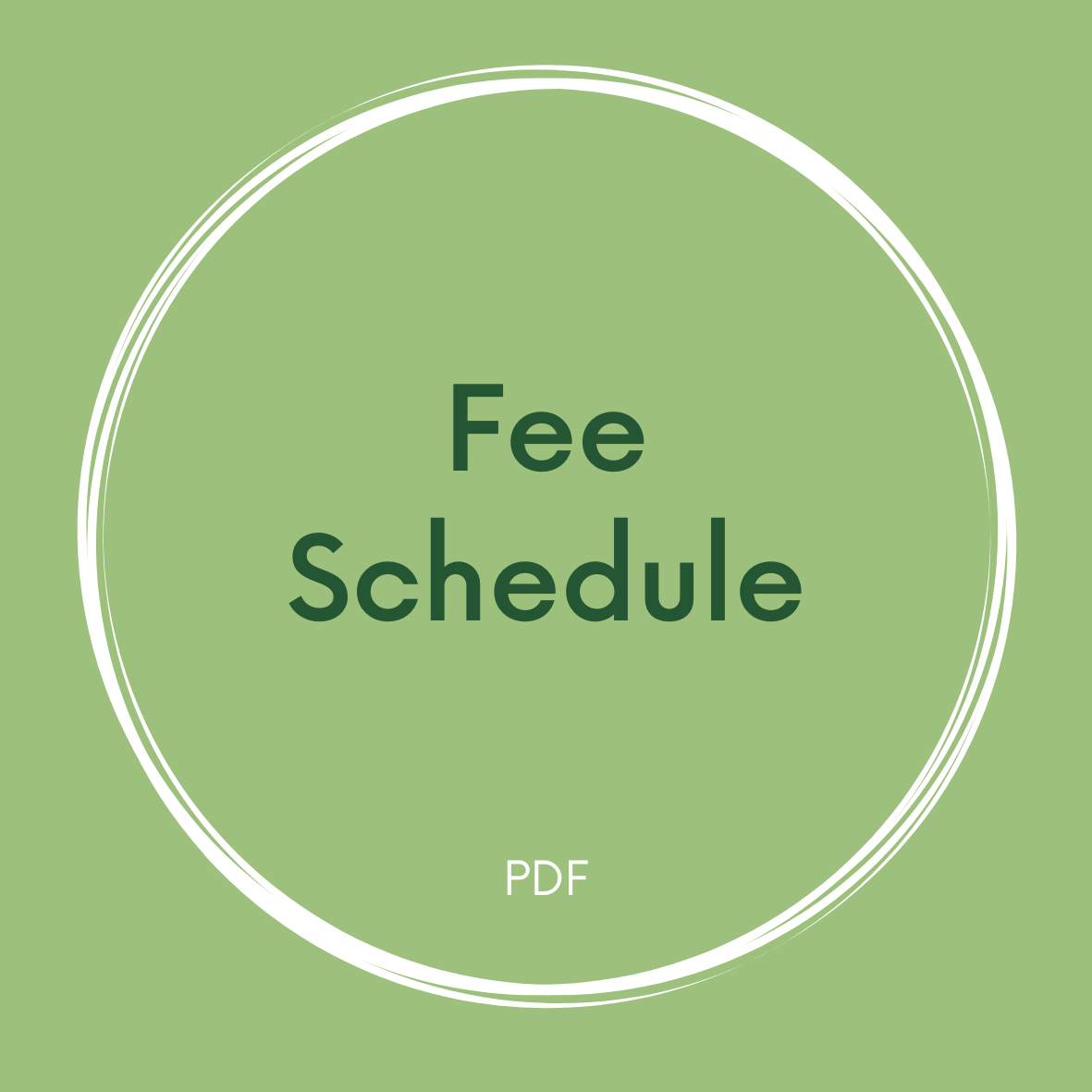 Link to Fee Schedule PDF