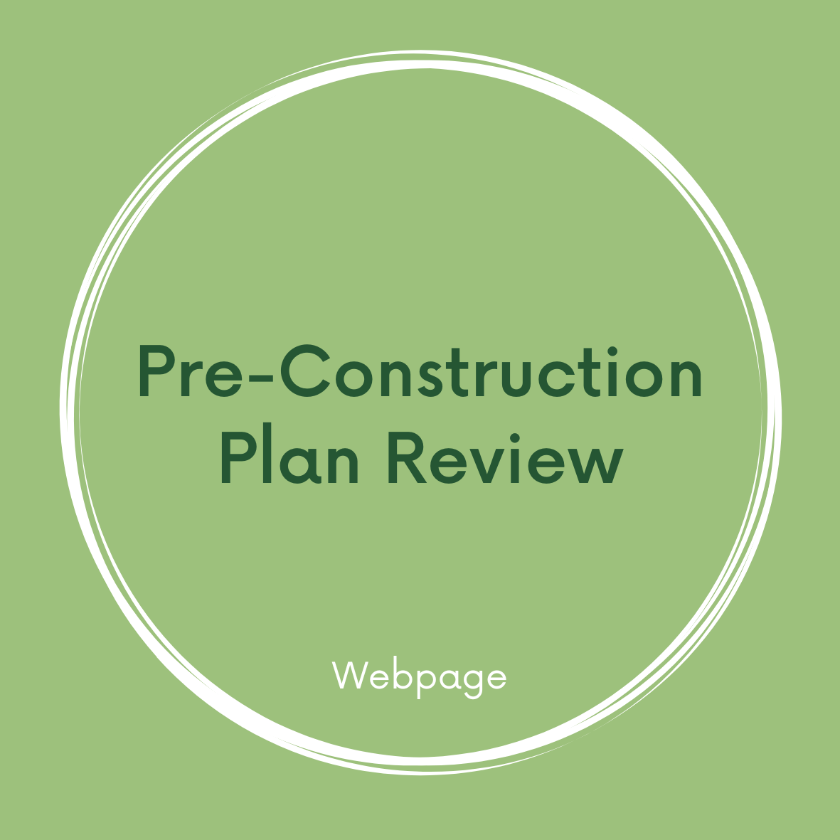 Link to Pre-Construction Plan Review Page