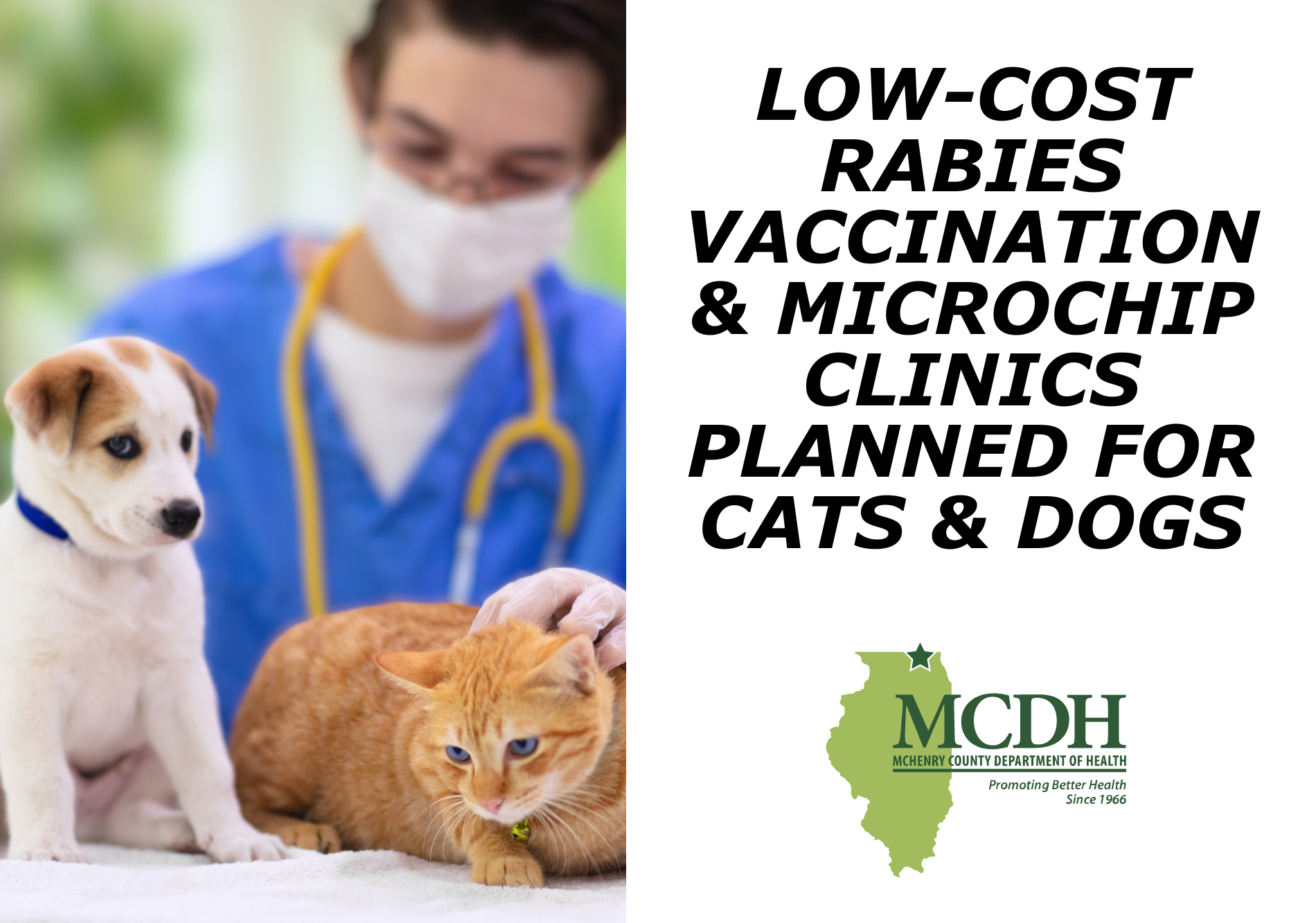 Fall Vaccine Microchip Clinics