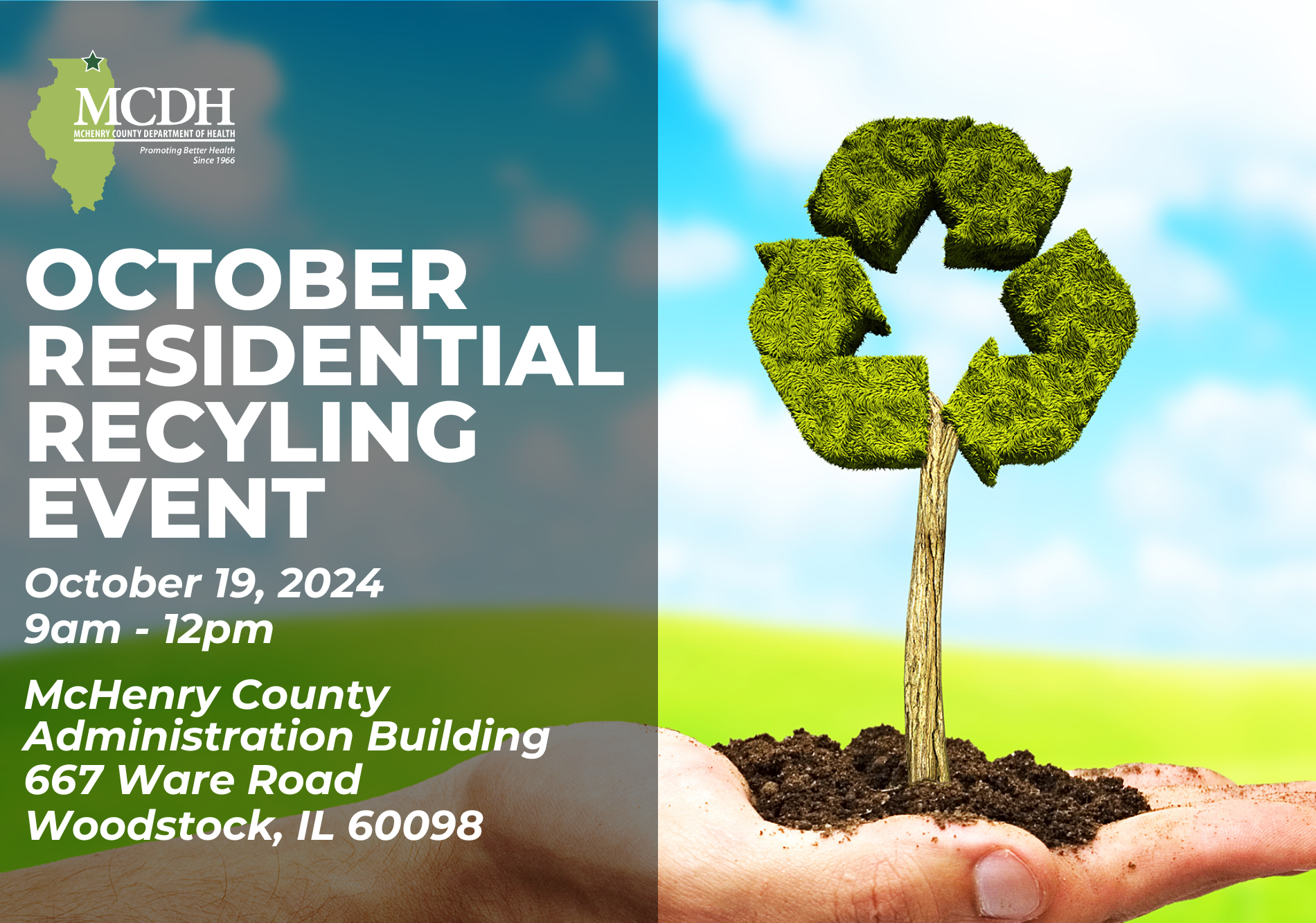 October Residential Recycling Event