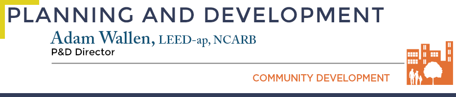 Planning and Development - Division of Community Development