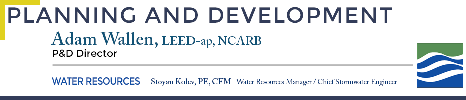 Planning and Development - Division of Water Resources